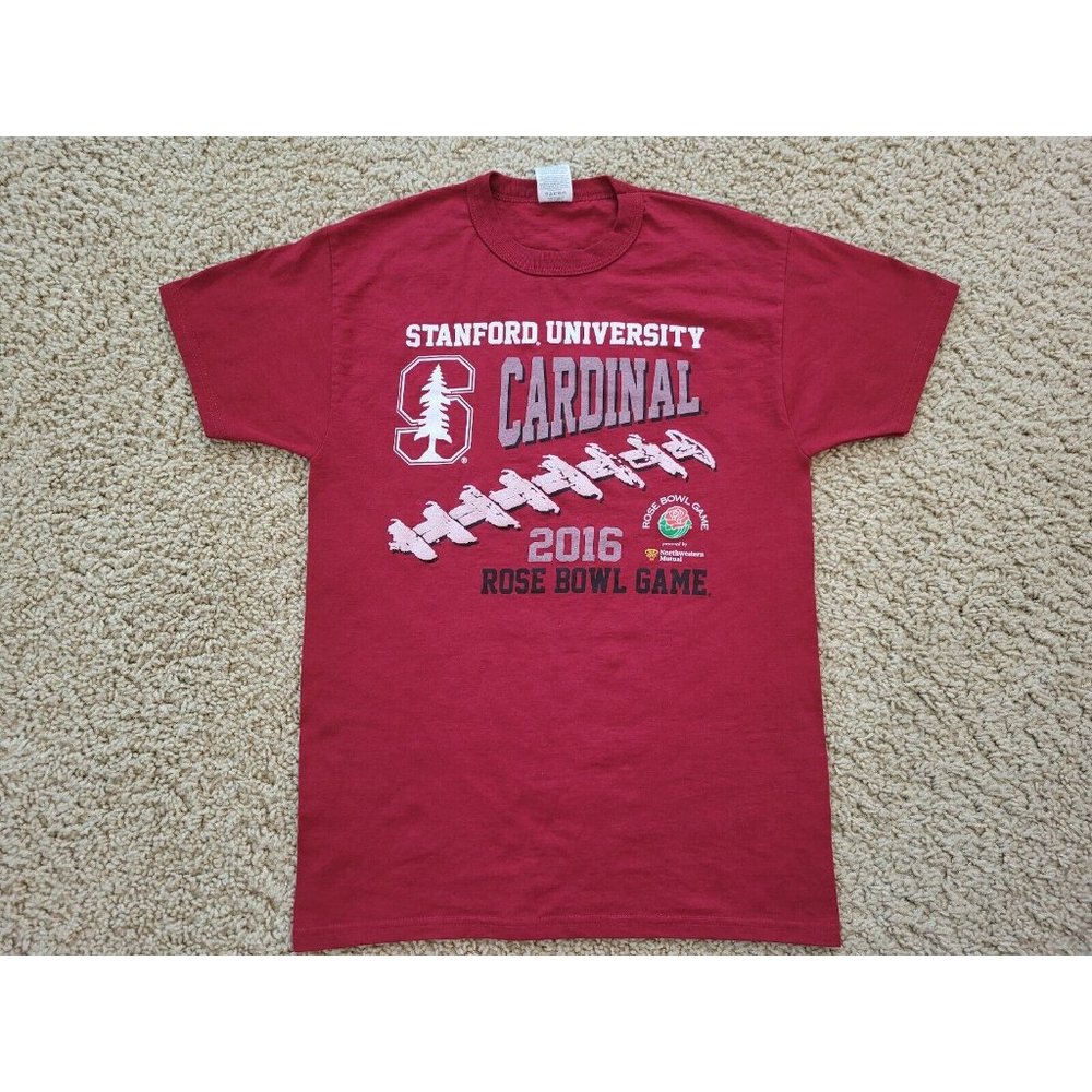 Russell Athletics Stanford Cardinals 2016 Rose Bowl T-shirt Size Small